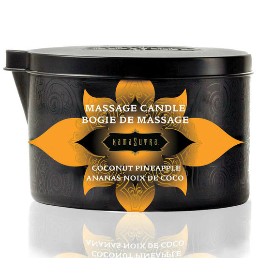 Kamasutra  Cosmetics - Kokosnuss-Ananas-Massagekerze