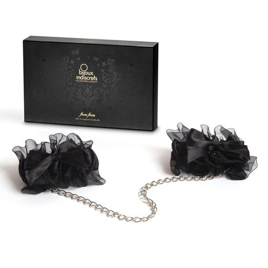 Bijoux - Elegante Handschellen aus Satin & Organza
