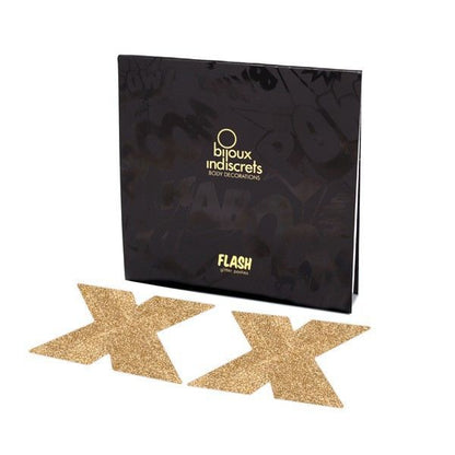 Bijoux - Goldene Kreuze Nippel Cover