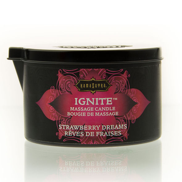 Kamasutra  Cosmetics - Ignite - Massagekerze mit Erdbeer-Aroma