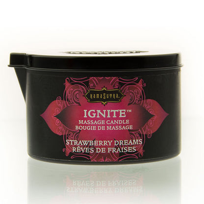 Kamasutra  Cosmetics - Ignite - Massagekerze mit Erdbeer-Aroma