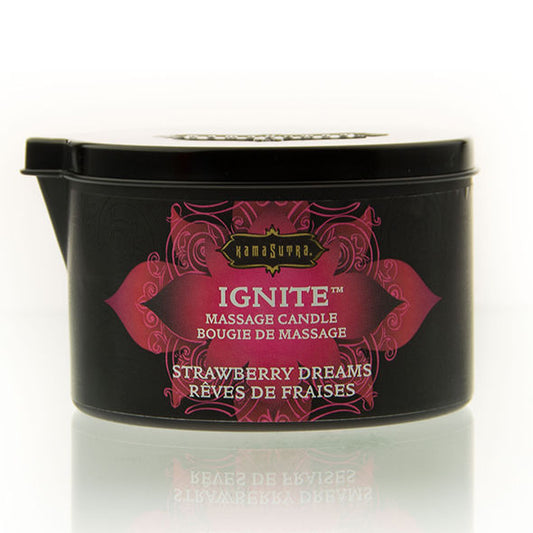 Kamasutra  Cosmetics - Massagekerze mit Erdbeer-Aroma