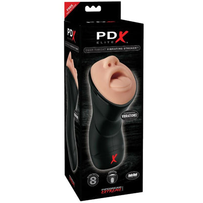 PDX - Deep Throat Stroker - Vibrations-Masturbator