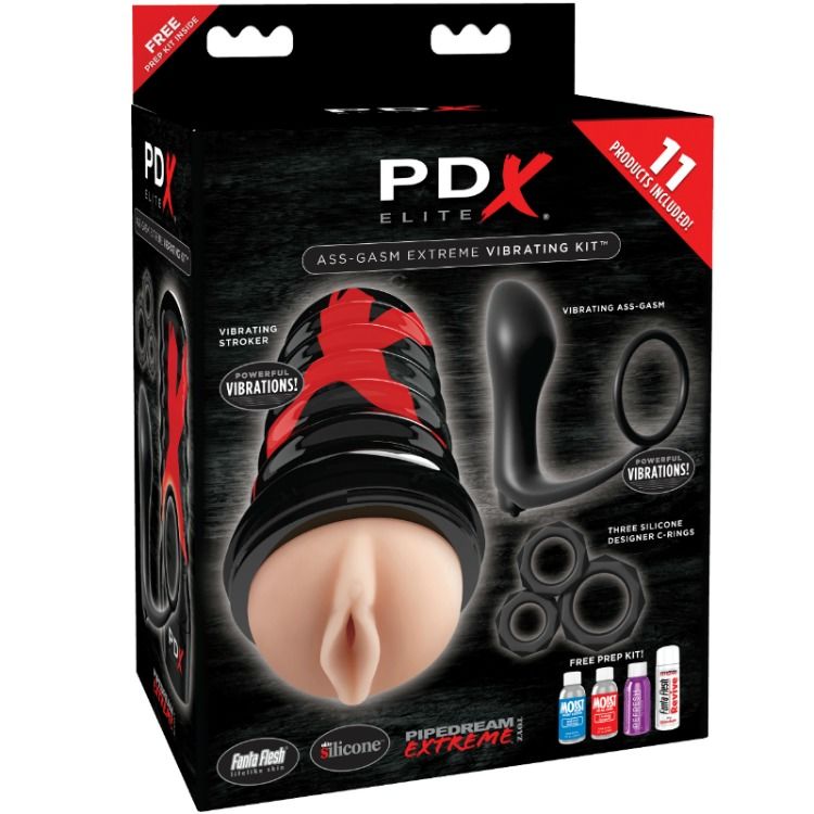 PDX - Air-Tight Stroker Set - Saugmasturbator