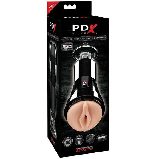 PDX - Vibration Stroker - Masturbator mit Saugfuß