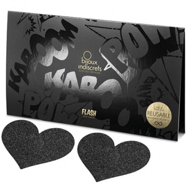Bijoux - Schwarzes Herz Nippel Cover
