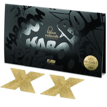 Bijoux - Goldene Kreuze Nippel Cover