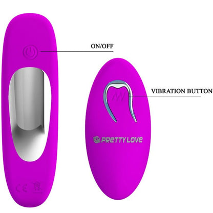 Pretty Love - Klitorisvibrator - Finger-Vibrator mit Fernbedienung