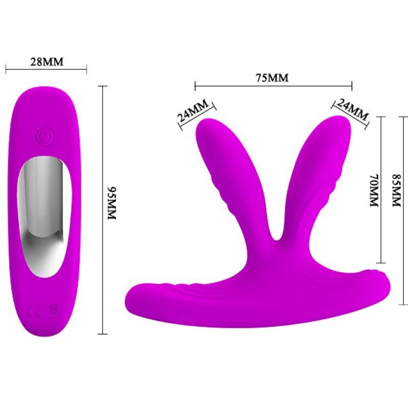 Pretty Love - Klitorisvibrator - Finger-Vibrator mit Fernbedienung
