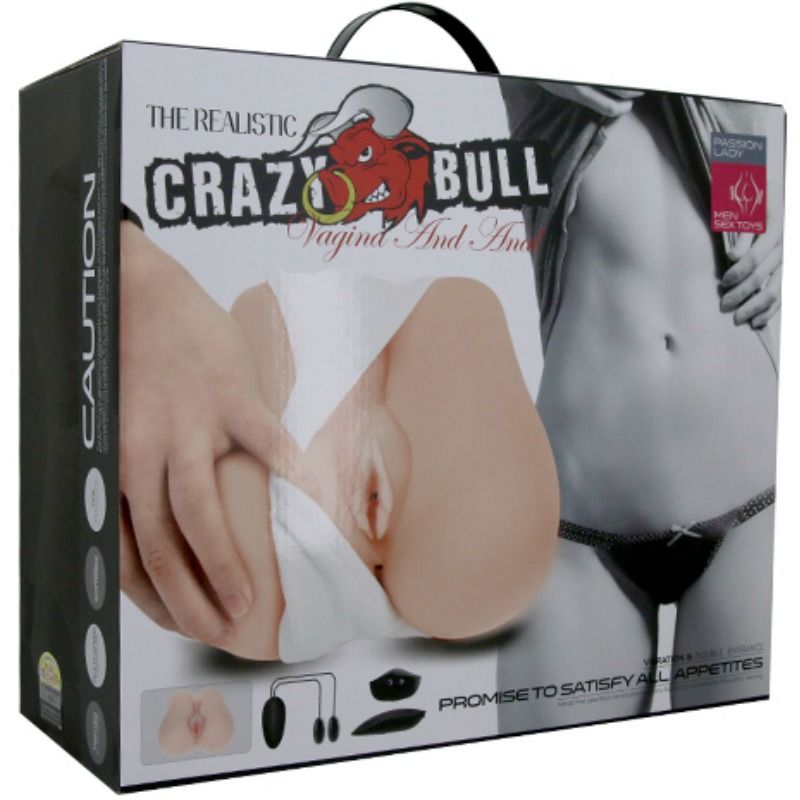 Crazy Bull - Masturbator mit Fernbedienung