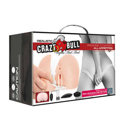 Crazy Bull - Realistische Vagina und Anus mit Vibrationsposition