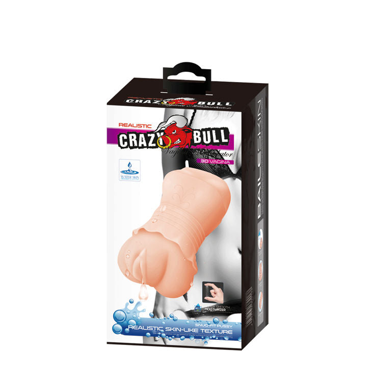 Crazy Bull - Masturbator mit selbstschmierender Hülle