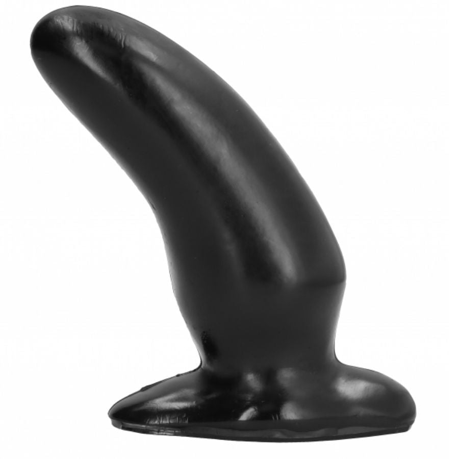 All Black - Geschwungener Analplug zur G-Punkt-Stimulation
