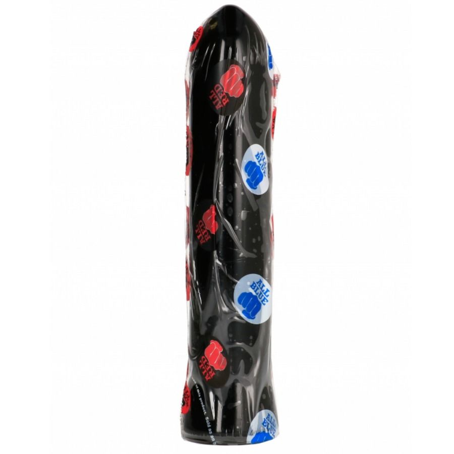 All Black - Dildo mit glatter Oberfläche und flexibler Form