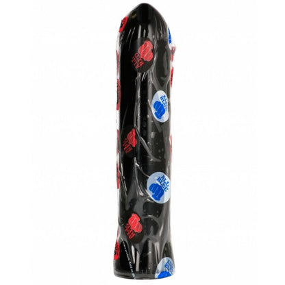 All Black - Dildo mit glatter Oberfläche und flexibler Form