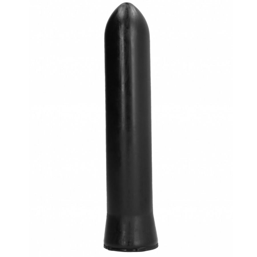 All Black - Dildo mit glatter Oberfläche und flexibler Form