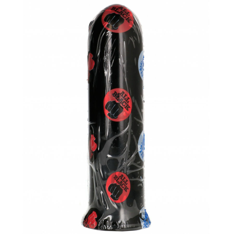 All Black - Kräftiger Dildo mit glatter Oberfläche