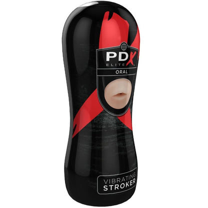 PDX - Vibrating Oral Stroker - Masturbator mit Vibration