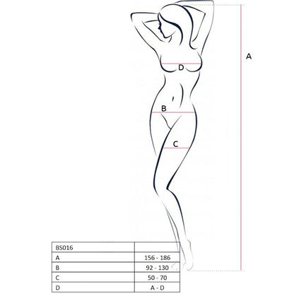 Passion - Netz-Body mit verführerischer Schrittöffnung