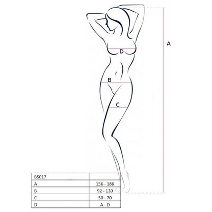 Passion - Netz-Body mit verführerischer Schrittöffnung
