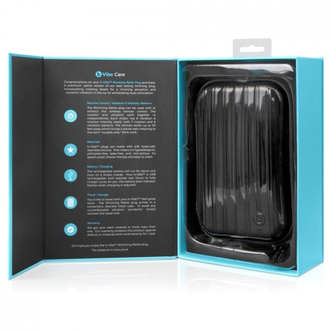 B-vibe - Analplug mit Rotation und Vibration