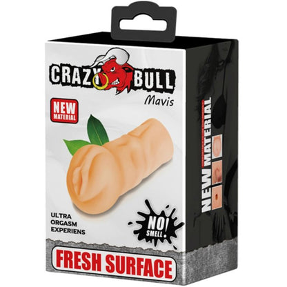 Crazy Bull - Kompakter Masturbator mit engem Stimulationskanal