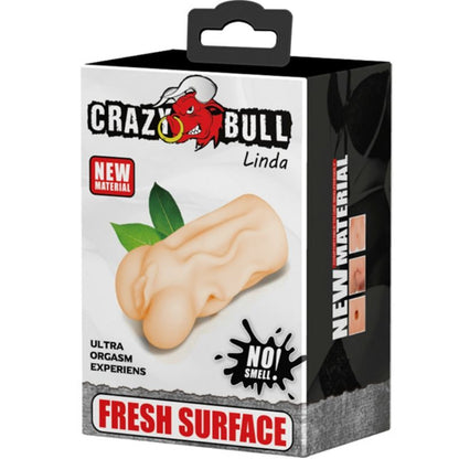 Crazy Bull - Kompakter Masturbator mit engem Stimulationskanal