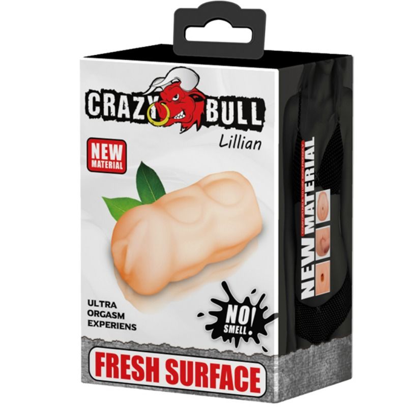 Crazy Bull - Kompakter Masturbator mit engem Stimulationskanal