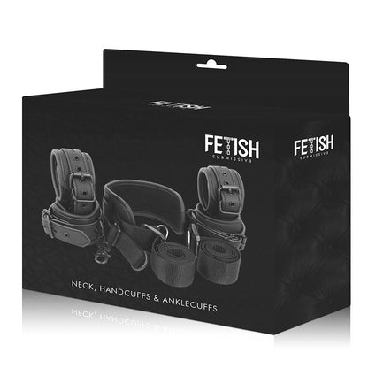 Fetish Submissive - Fuß- und Handfessel mit Neopren-Futter