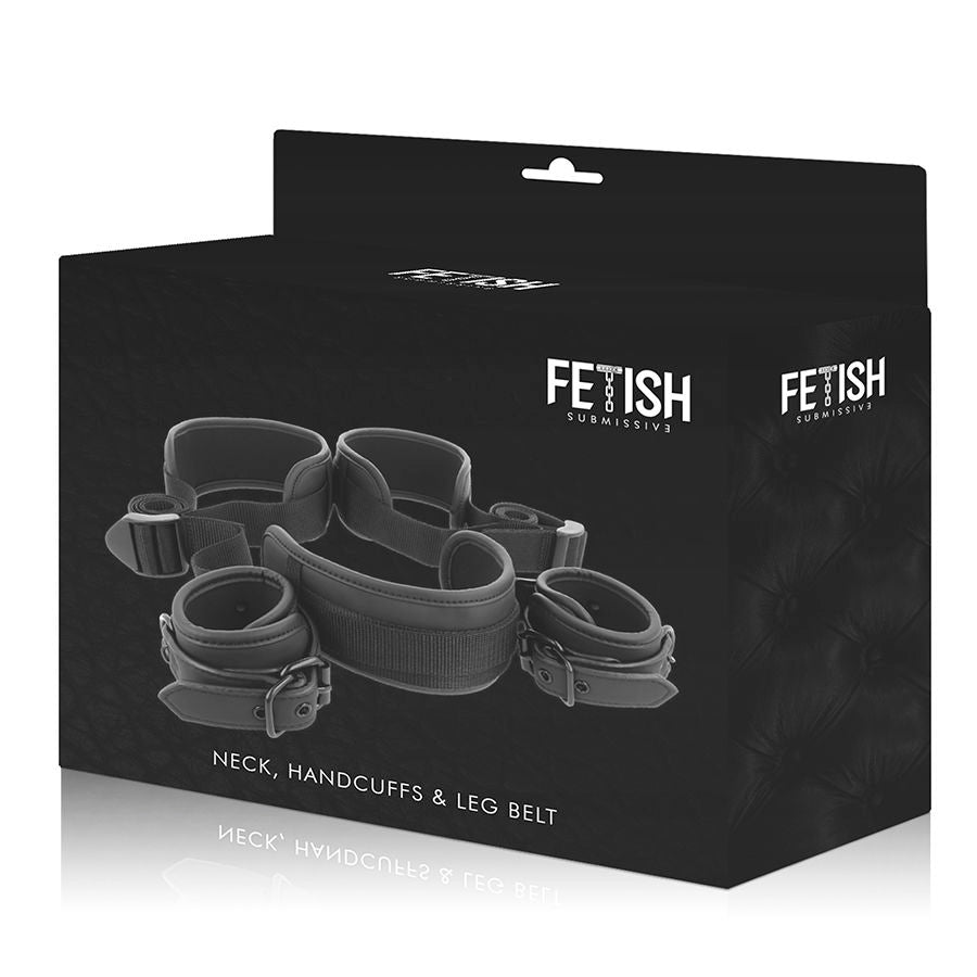 Fetish Submissive - Fessel-Set mit Neoprenfutter