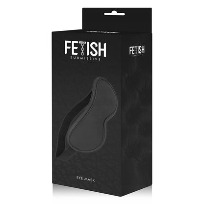 Fetish Submissive - Vegane Ledermaske mit Neoprenfutter