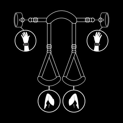 Fetish Submissive - Fessel-Set mit Neoprenfutter