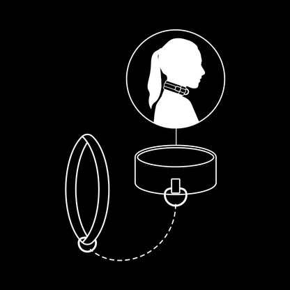 Fetish Submissive - Fetish Submissive - Kettenhalskette mitNoprene-futter