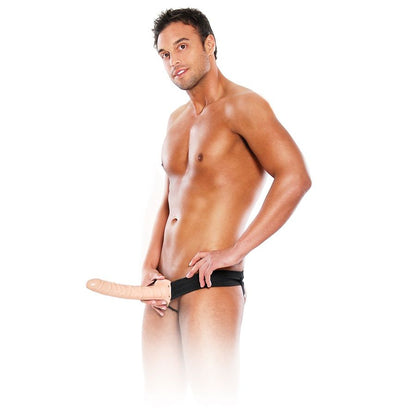 Fetish Fantasy - Hohler Strap-On mit elastischem Umschnallgurt