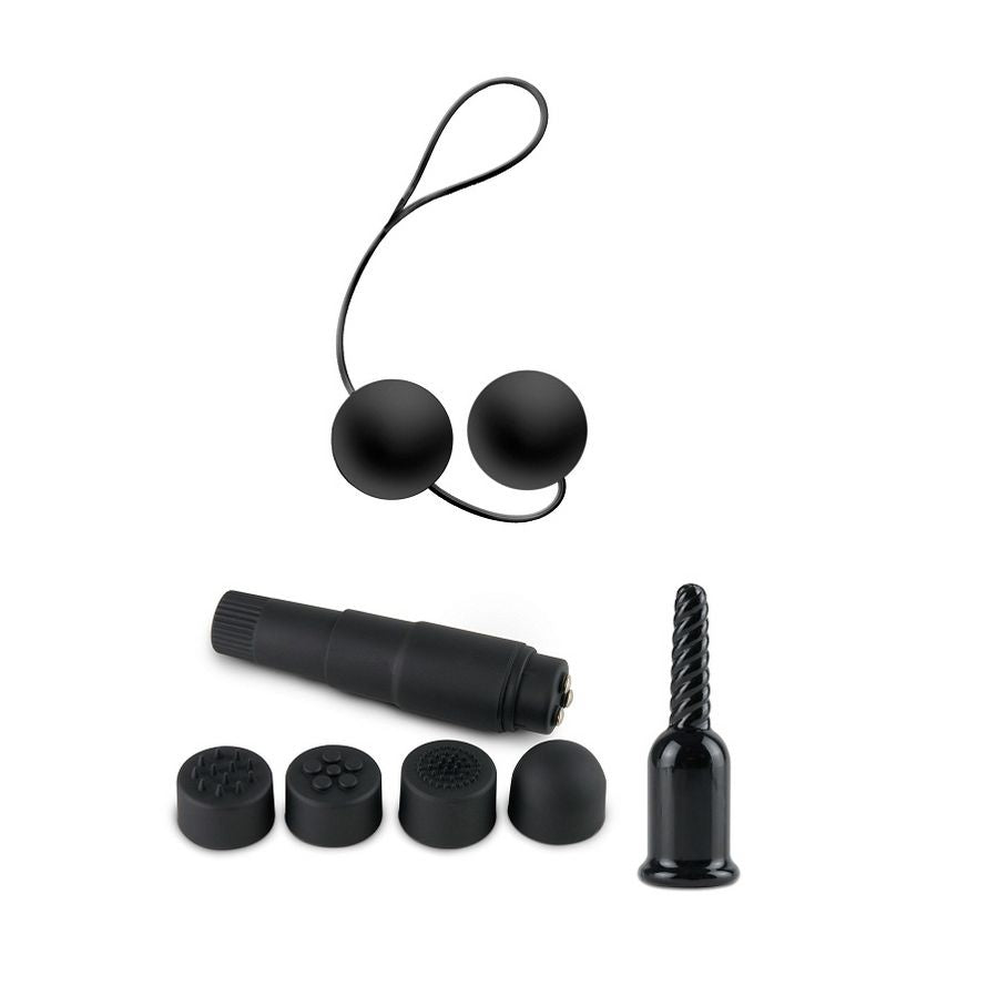 Fetish Fantasy - 10-teiliges Bondage-/Toy-Set