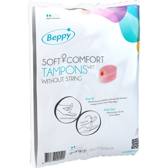 Beppy - Soft-Tampons - diskreter & komfortabler Periodenschutz