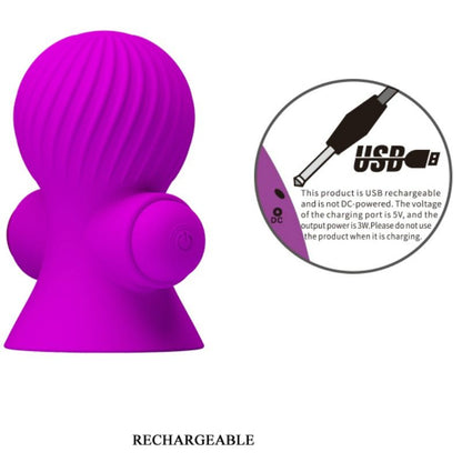 Pretty Love - Nippelstimulatoren mit Vibration