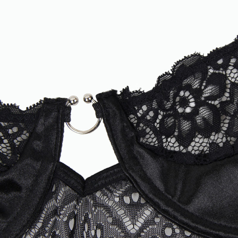 Subblime - Korsett mit goldenen Details