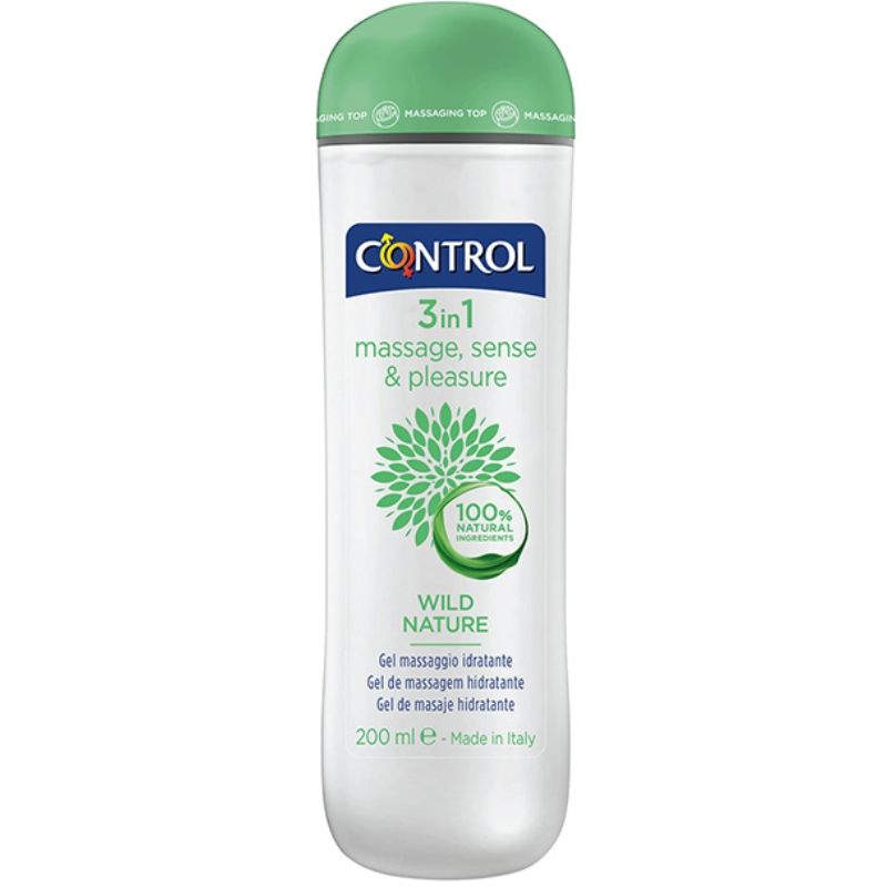 Control - Wild Nature 3-in-1 - Natürliches Massagegel