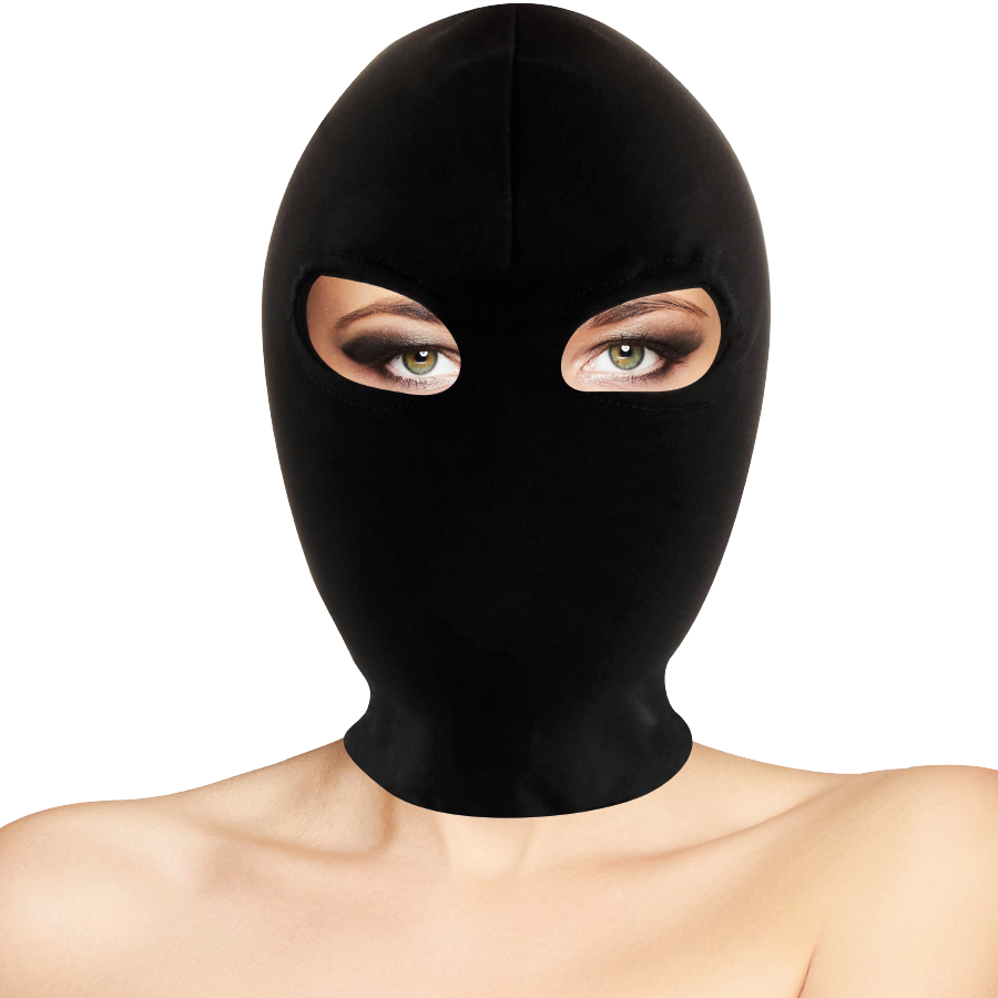 Darkness - Spandex Maske mit Augenöffnung