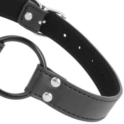 Darkness - Ringknebel - Mundknebel mit offenem Ring