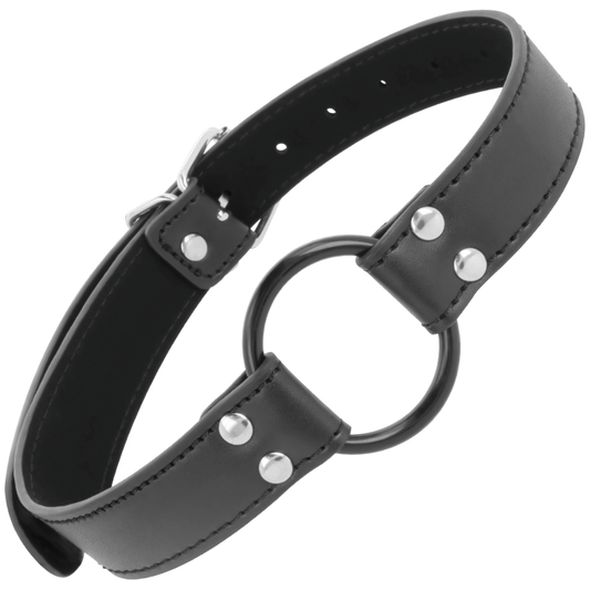 Darkness - Ringknebel - Mundknebel mit offenem Ring