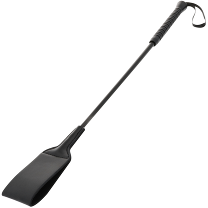 Darkness - Reitpeitsche mit PVC-Spitze – BDSM Stimulationspeitsche