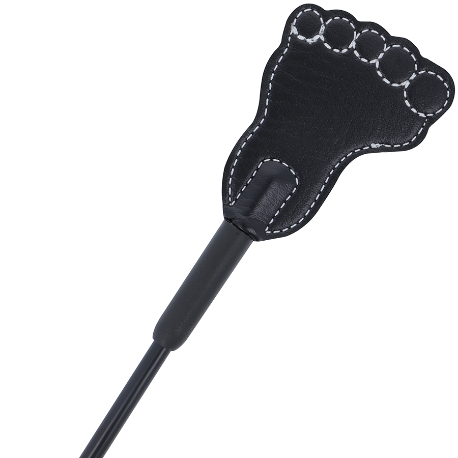 Darkness - Doppelseitige Reitgerte – Gerte mit Spitze und Peitsche
