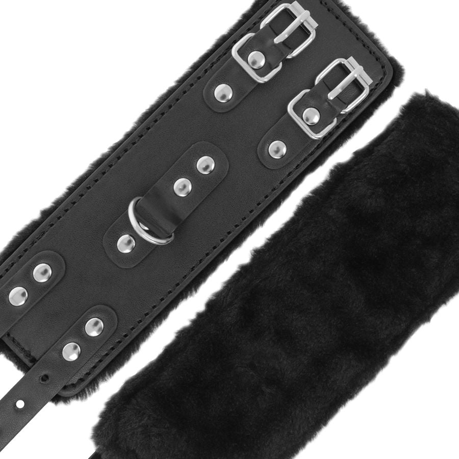 Darkness - Verstellbare Leder-Knöchel-Handschellen