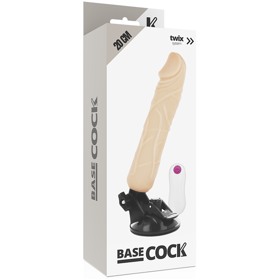 Basecock - Vibrationsdildo - Realistischer Vibrator mit Fernbedienung