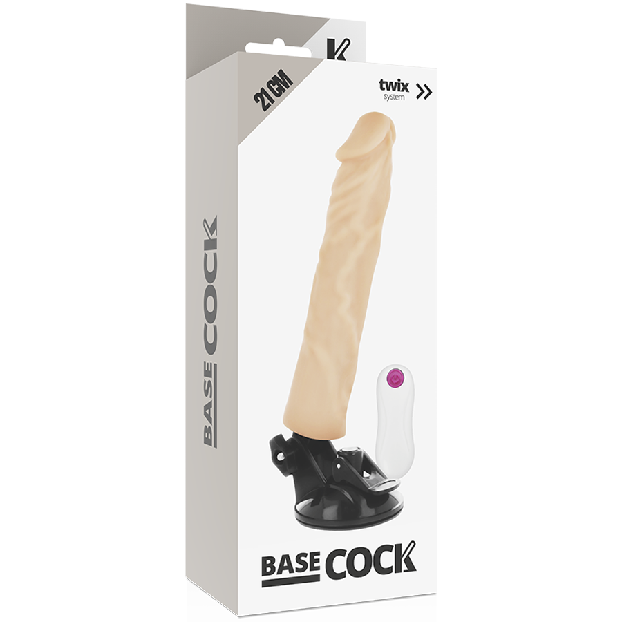 Basecock - Penis-Vibrator mit Fernbedienung Schwarz
