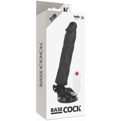 Basecock - Penis-Vibrator mit Fernbedienung Schwarz