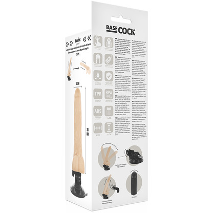 Basecock - Vibrationsdildo - Realistischer Vibrator mit Fernbedienung