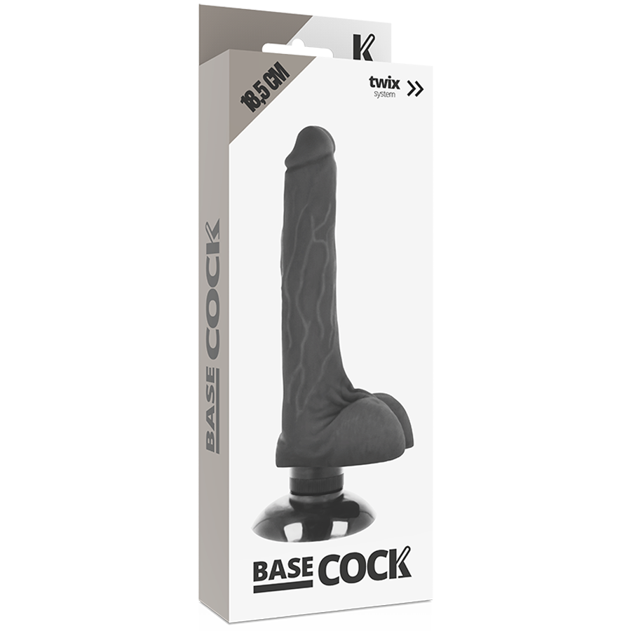 Basecock - Vibrationsdildo - Realistischer Vibrator mit Flexschaft